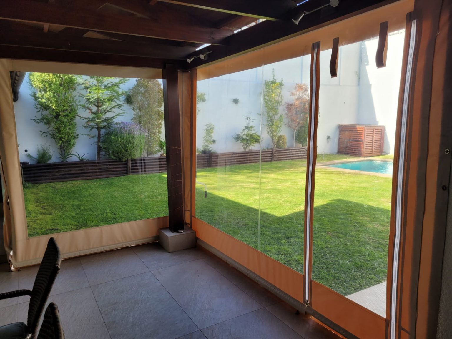 Toldo mica PVC