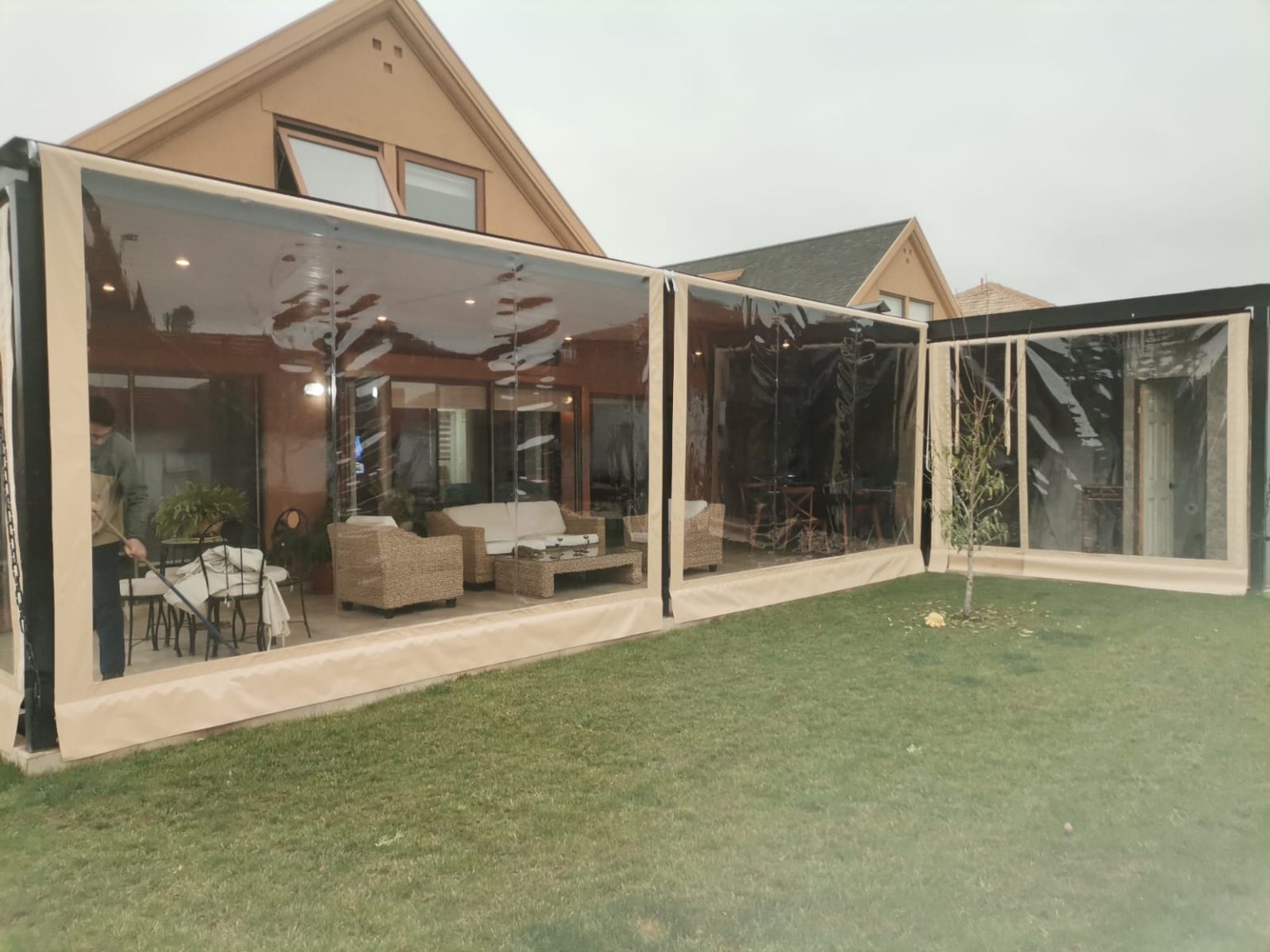 Toldo mica PVC